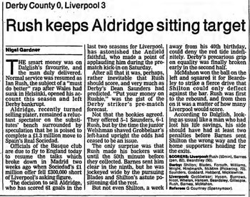 Guardian match report