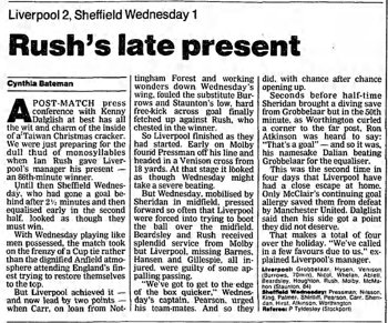 Guardian match report