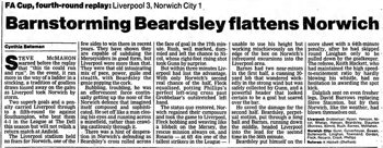 Guardian match report