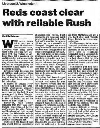 Guardian match report