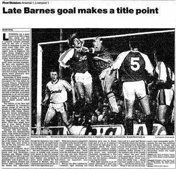 Guardian match report