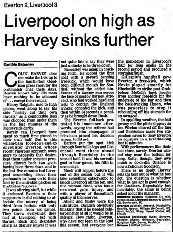 Guardian match report