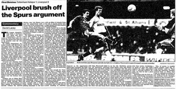 Guardian match report