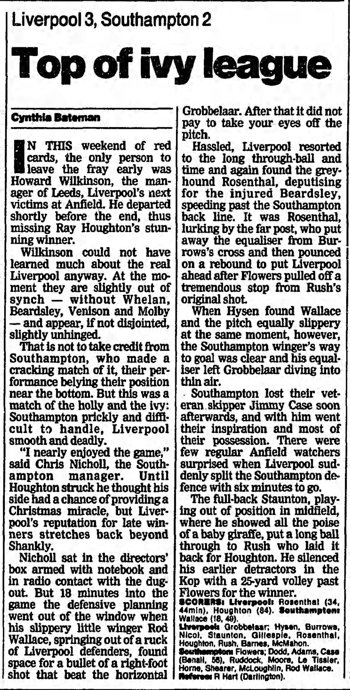 Guardian match report