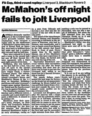 Guardian match report