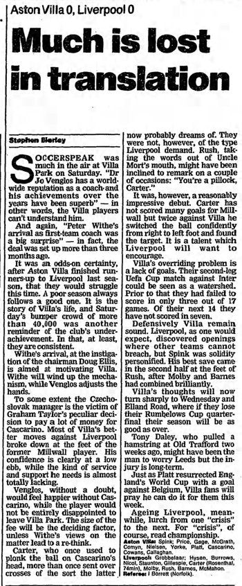 Guardian match report