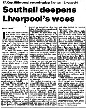 Guardian match report