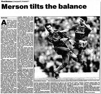 Guardian match report