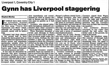 Guardian match report