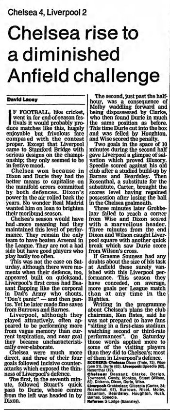 Guardian match report