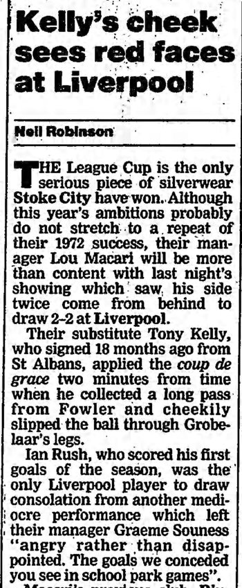 Guardian match report