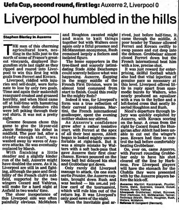 Guardian match report