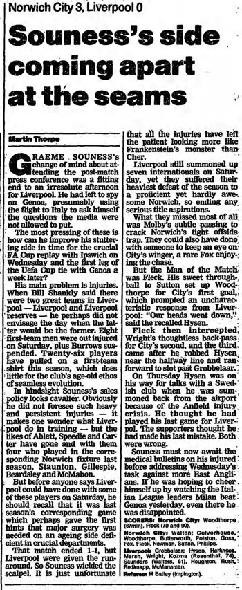 Guardian match report