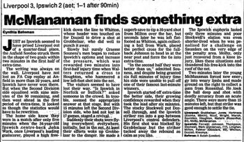 Guardian match report