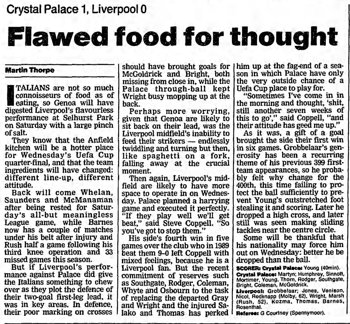 Guardian match report