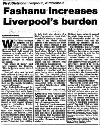 Guardian match report