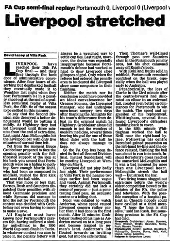 Guardian match report