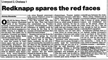 Guardian match report