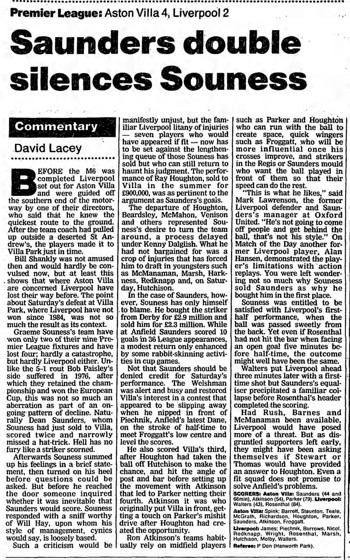 Guardian match report