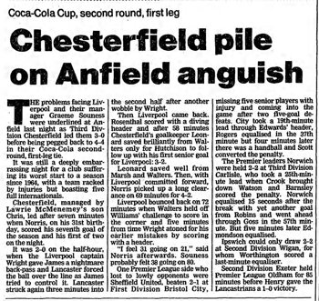 Guardian match report