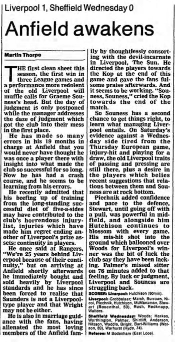 Guardian match report