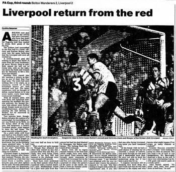 Guardian match report