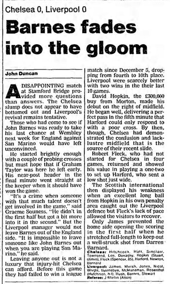 Guardian match report