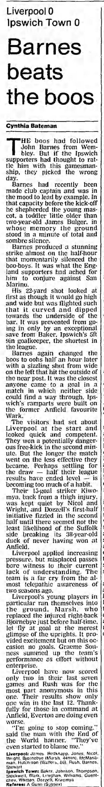 Guardian match report