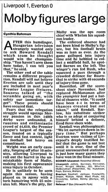 Guardian match report