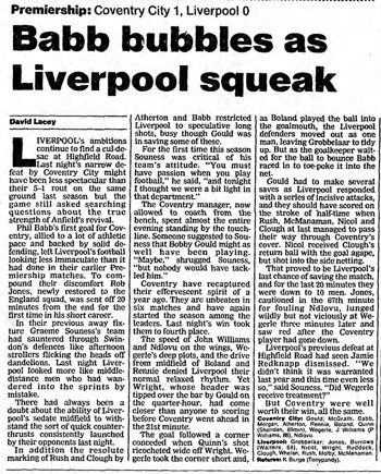 Guardian match report