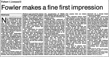 Guardian match report