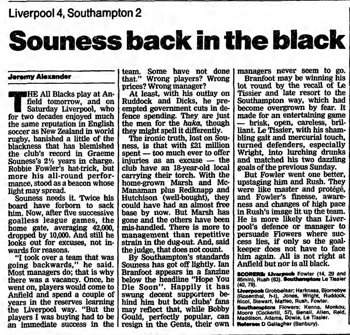 Guardian match report