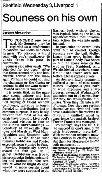 Guardian match report