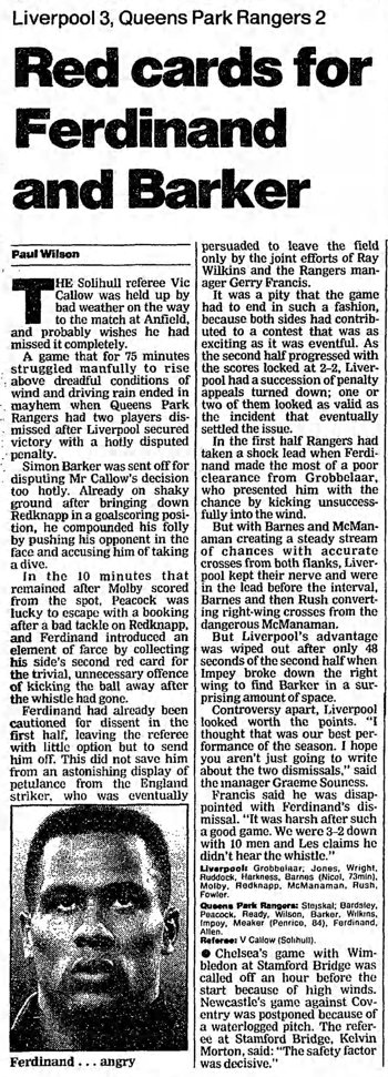 Guardian match report