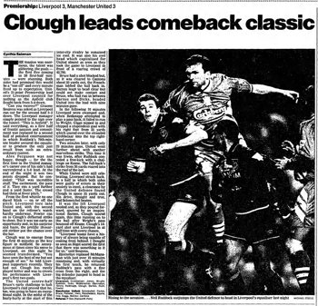 Guardian match report