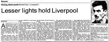 Guardian match report