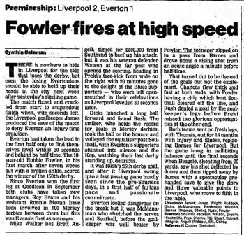 Guardian match report