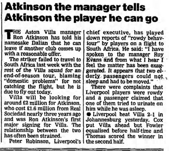 Guardian match report