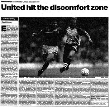 Guardian match report