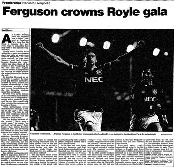 Guardian match report