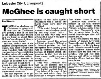 Guardian match report