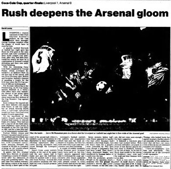 Guardian match report