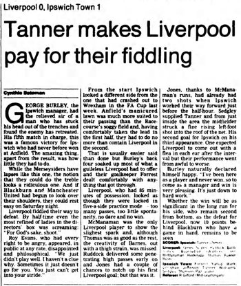 Guardian match report