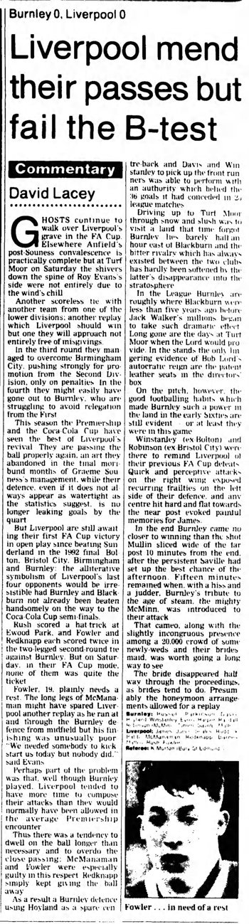 Guardian match report