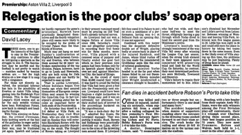 Guardian match report