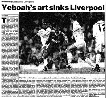 Guardian match report