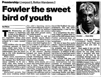 Guardian match report