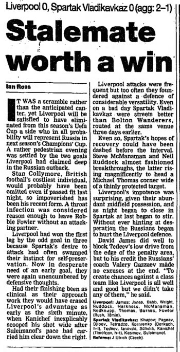 Guardian match report
