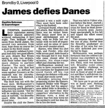 Guardian match report