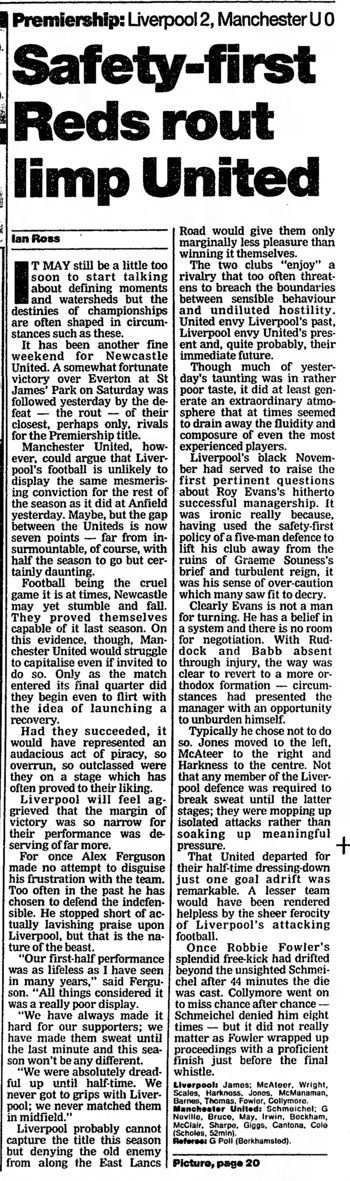 Guardian match report